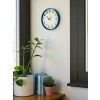 Mey İthalat® 36 Cm Mavi Çocuk Odası Duvar Saati