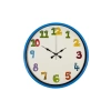 Mey İthalat® 36 Cm Mavi Çocuk Odası Duvar Saati