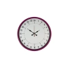 Mey İthalat® 36 Cm Pembe 24 Saat Göstergeli Özel Tasarım Duvar Saati