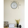 Mey İthalat® 36 Cm Sade Dekoratif Duvar Saati