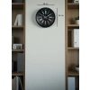 Mey İthalat® 36 Cm Siyah Dekoratif Duvar Saati