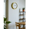 Mey İthalat® 36 Cm Standart Sarı Duvar Saati