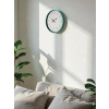 Mey İthalat® 36 Cm Turkuaz Standart Duvar Saati