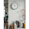 Mey İthalat® 36 Cm Turkuaz Standart Duvar Saati