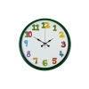 Mey İthalat® 36 Cm Yeşil Çocuk Odası Duvar Saati