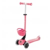 Mey İthalat® 360 Scooter (Işıklı) Koyu Pastel Pembe