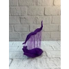 Mey İthalat® 3D El Formlu İnsan Figürü Mor Özgün Sanat Biblosu 12x18 cm