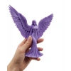 Mey İthalat® 3D Lila Melek İnsan Biblo Estetik Dekoratif Obje