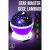 Mey İthalat® Çocuklara Özel Yıldızlı Gece Lambası