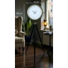 Mey İthalat® Eskitme 24 Saat Göstergeli Özel Tasarım Tripod Ayaklı Saat