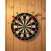 Mey İthalat® Ev ve Ofis İçin 17 İnç Dart Tahtası Seti 4 Adet Dart Oku Dahil