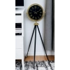 Mey İthalat® Gold Asalet Tripod Ayaklı Saat