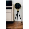 Mey İthalat® Gold Dekoratif Tasarım Tripod Ayaklı Saat