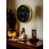 Mey İthalat® Gold Modern Rakamlı 40 Cm Metal Duvar Saati
