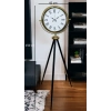 Mey İthalat® Gold Roma Rakamlı Lüks Tripod Ayaklı Saat
