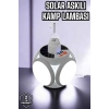 Mey İthalat® Güneş Enerjili Solar Aydınlatma Kamp Çadır Lambası Şarjlı Ampül Led Şarjlı El Feneri Işıldak