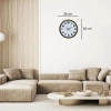 Mey İthalat® Kahverengi 36 Cm Standart Duvar Saati