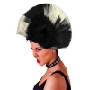 Mey İthalat® Mohican Mohawk Punk Peruk - 70 li 80 li Yıllar Peruk Model 5