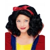 Mey İthalat® Pamuk Prenses Peruğu Kırmızı Fiyonklu