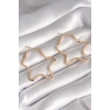 Mey İthalat® Pirinç Gold Renk Yıldız Model Kadın Küpe