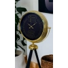 Mey İthalat® Prime Gold Şık Tripod Ayaklı Saat