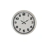 Mey İthalat® Sade Tasarım Beyaz 40 Cm Metal Duvar Saati