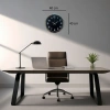 Mey İthalat®  Shadow 40 Cm Metal Duvar Saati