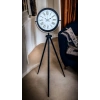 Mey İthalat® Siyah Roma Rakamlı Lüks Tasarım Tripod Ayaklı Saat