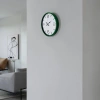 Mey İthalat® Yeşil Aura 36 Cm Standart Duvar Saati