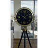 Mey İthalat® Zamanın Asaleti Eskitme Tripod Ayaklı Saat