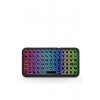 Mini Klavye Smarttv Işıklı Bluetooth Kablosuz Televizyon Ps3 Dizüstü Tabletler Ve Telefonlar İçin