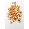 Oya Abiye Bileklik Kolye Pleksi Metalik Plastik Pul Altın Renk 8 gram 90 adet - BNC495