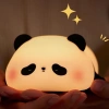 Panda Tasarımlı Renk Değiştirebilen Dokunmatik Gece Lambası