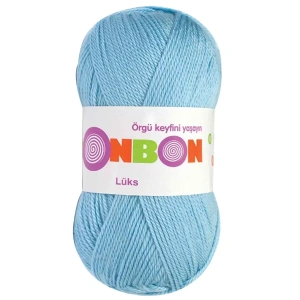 1 Adet Lüks Patik İpi Yünü Mavi 98231