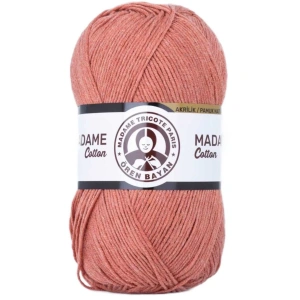 1 Adet Madame Cotton El Örgü İpi Yünü 100 gr 037 Kiremit