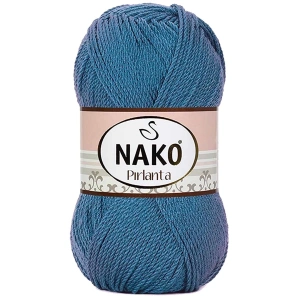 1 Adet Pırlanta Amigurumi El Örgü İpi Yünü Turkuaz 3409