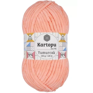 1 Adet Yumurcak Kadife El Örgü İpi Somon K218