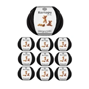 10 Adet Amigurumi El Örgü İpi 50gr 940