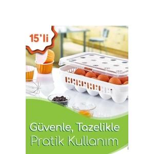 15 Bölmeli Yumurta Kabı Royaleks-AK680