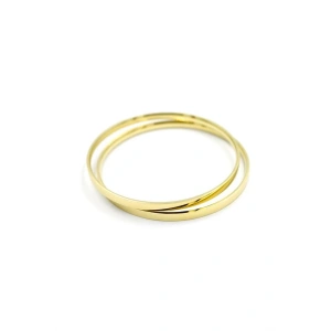 2li Ajda Bilezik - 65 mm - Altın