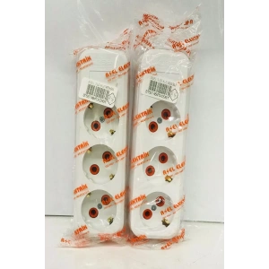 3 Lü Klemensli Kablososuz Priz Royaleks-12463