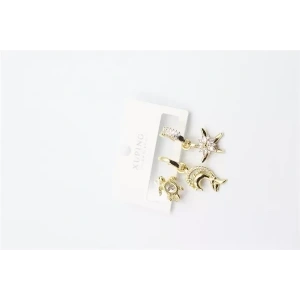 3lü Xuping Küpe - Altın