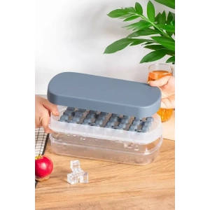 32 Gözlü Hazneli Silikon Buzluk MP-7075