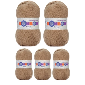 5 Adet Festival Simli Örgü İpi Yünü Renk No:672