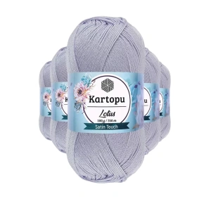 5 Adet Lotus Bikini Büstiyer Bluz Örgü İpi  K714 Gri