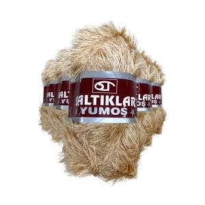 5 Adet Yumoş Sakallı El Örgü Ipi Yünü 100