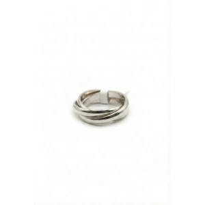 6lı Çelik Alyans Yüzük - Gümüş