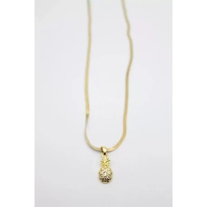 Ananas Kolye - Altın
