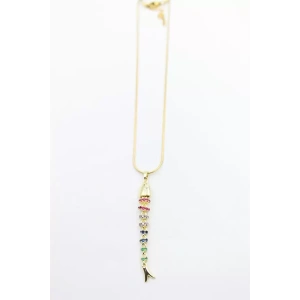 Balık Kolye - Altın