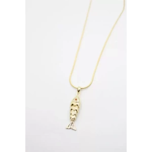 Balık Kolye - Altın